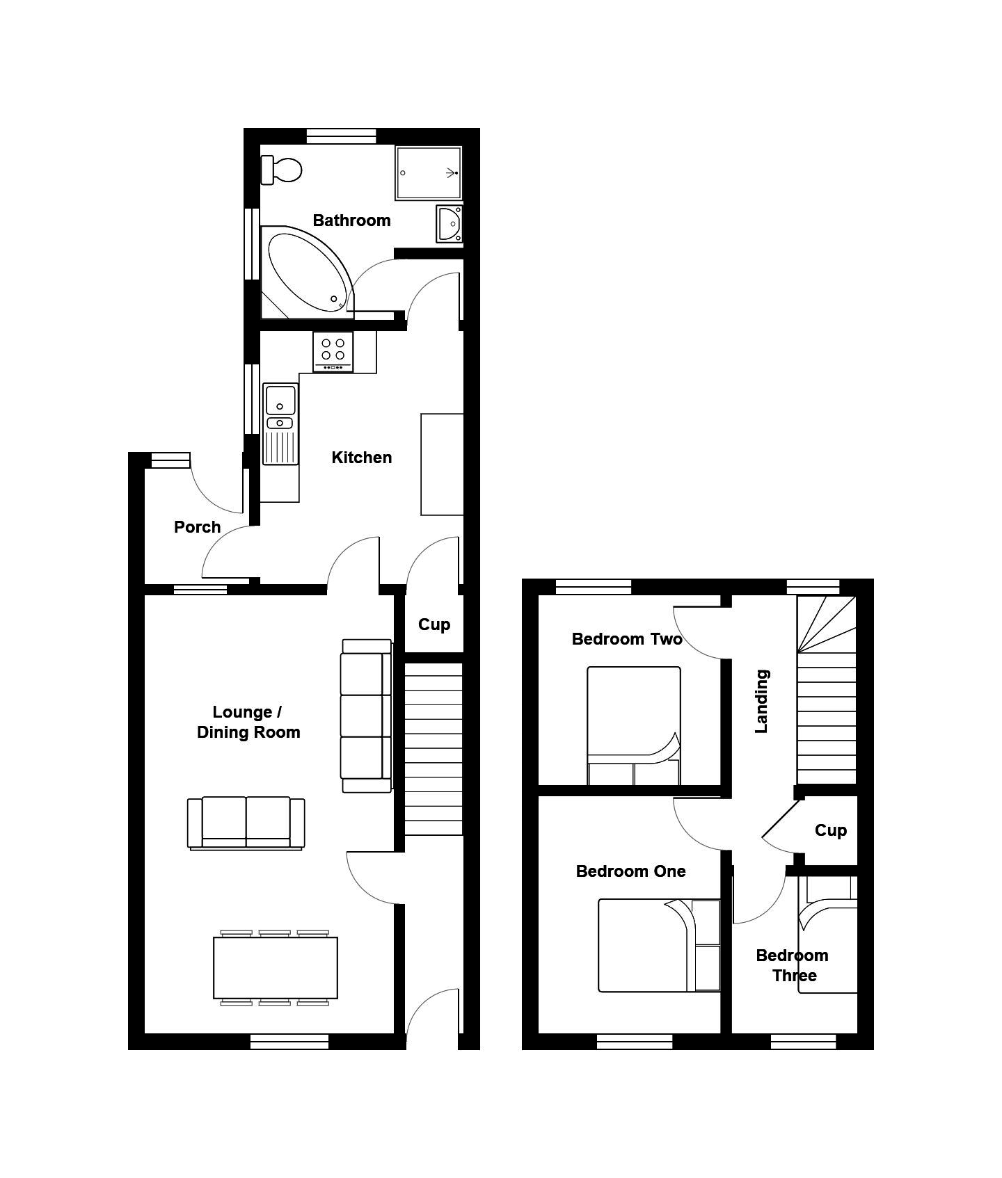 3 Bedrooms Terraced house to rent in Rosser Street, Maesycoed, Pontypridd CF37