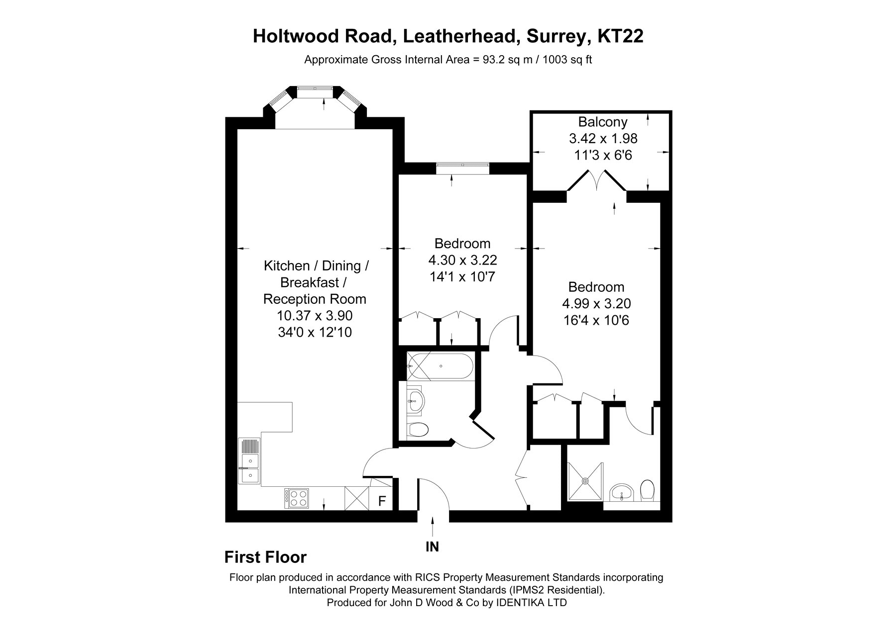 Holtwood Road, Leatherhead floorplan