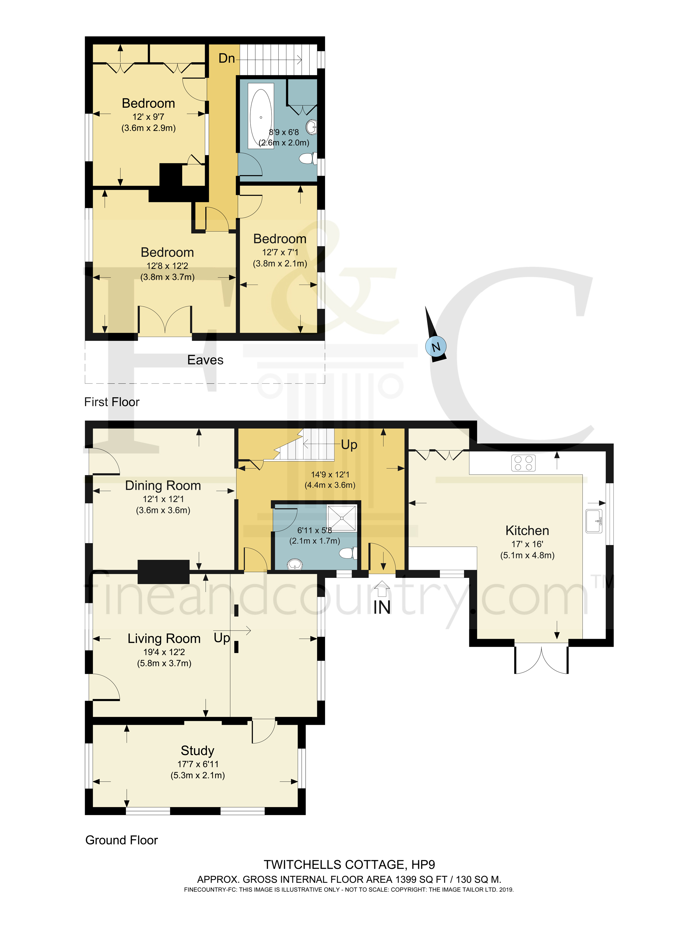 3 Bedrooms Semi-detached house for sale in Twitchells Lane, Jordans, Beaconsfield HP9