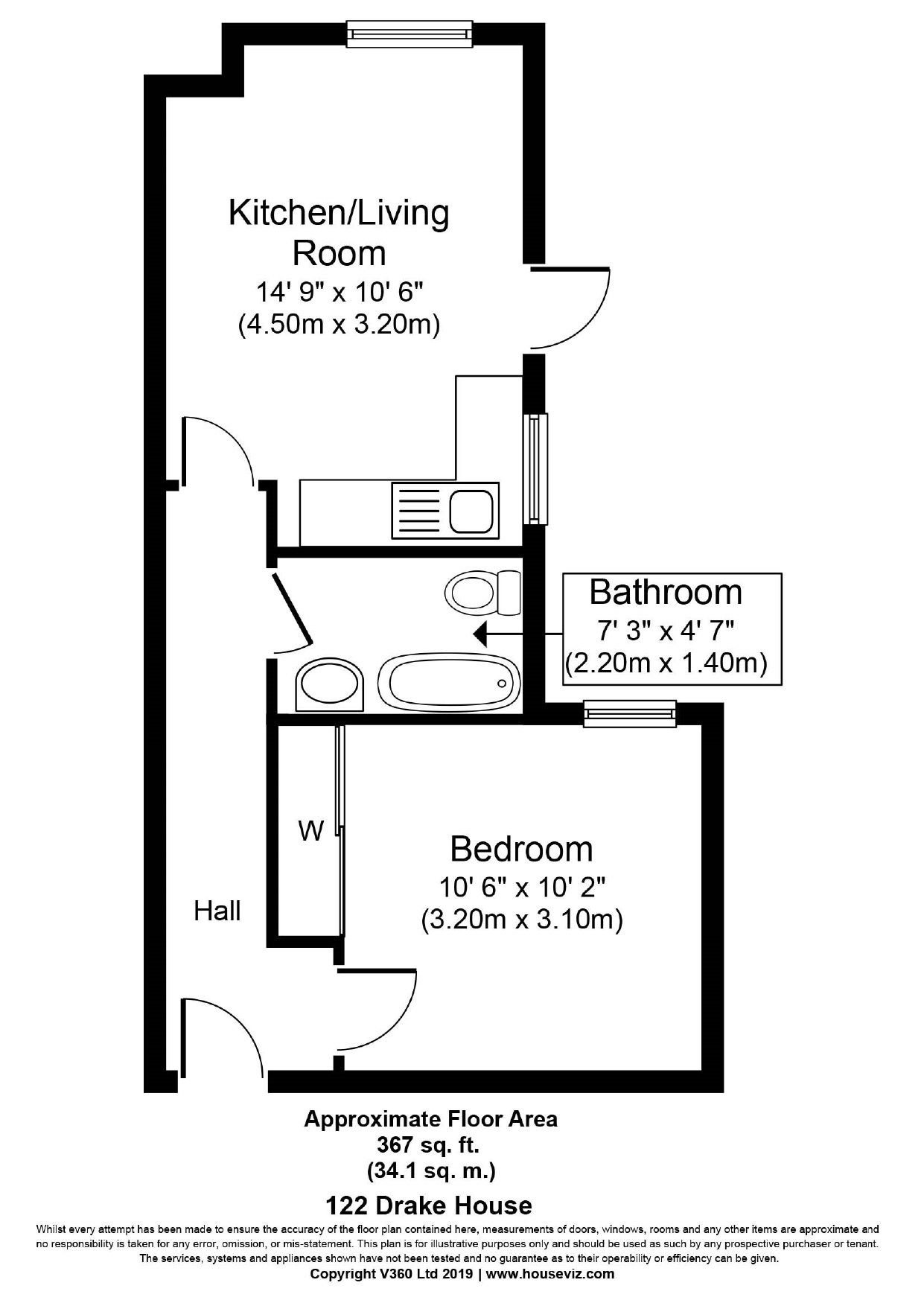 Stepney Way, London floorplan