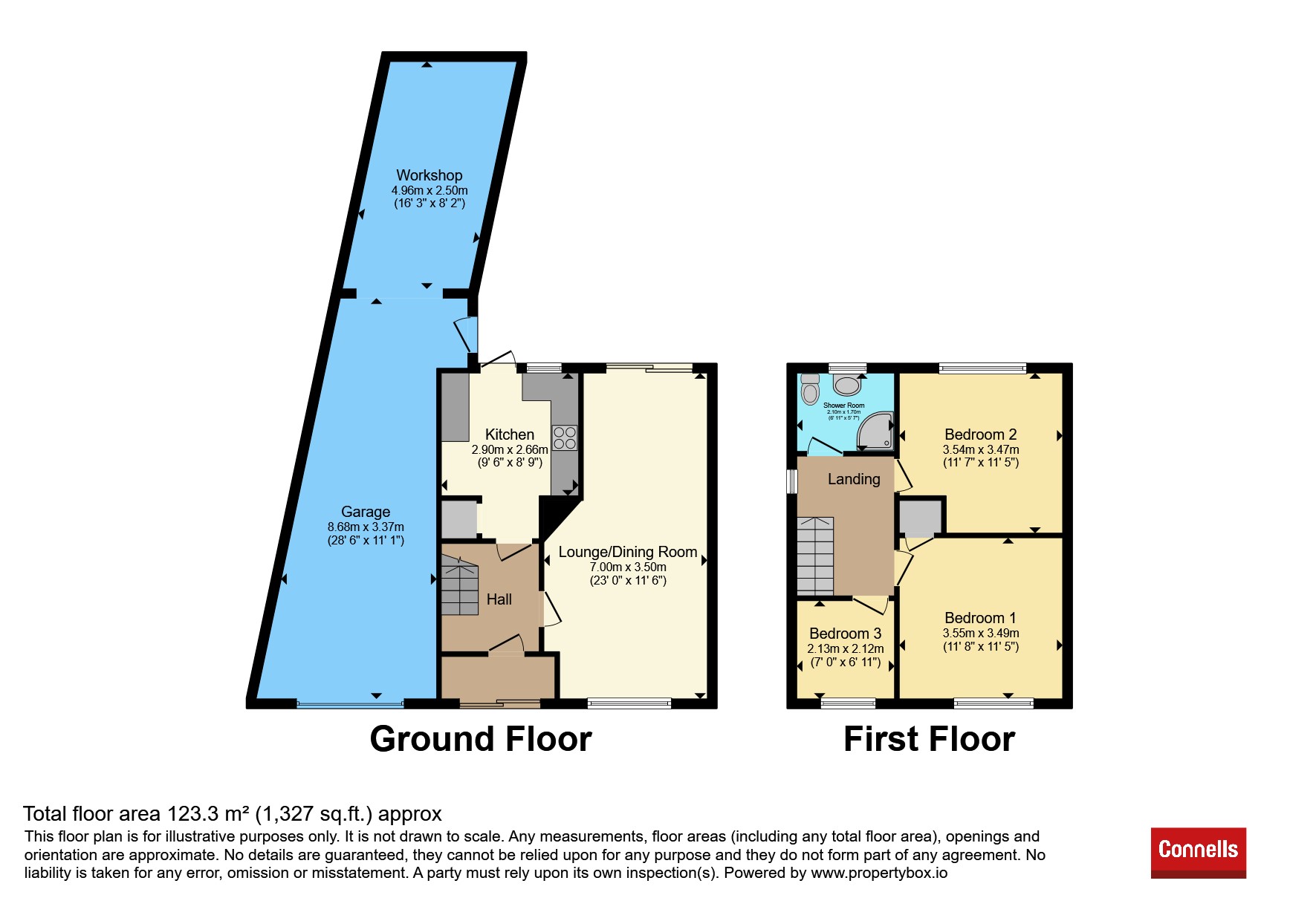 1, Kendlewood Road, Kidderminster floorplan