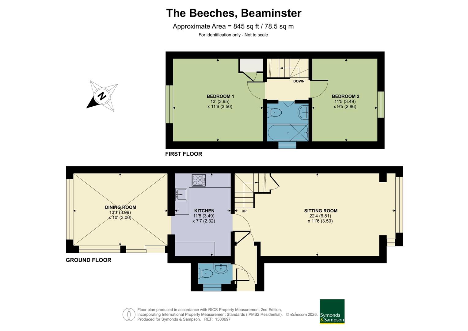 42, The Beeches, Dorset floorplan