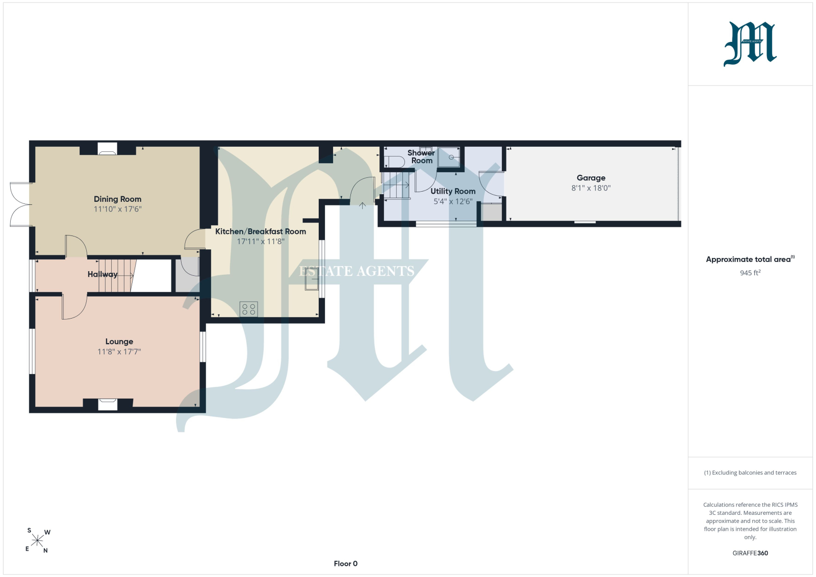 Keane Manor, The Carn, Newlyn, Penzance floorplan