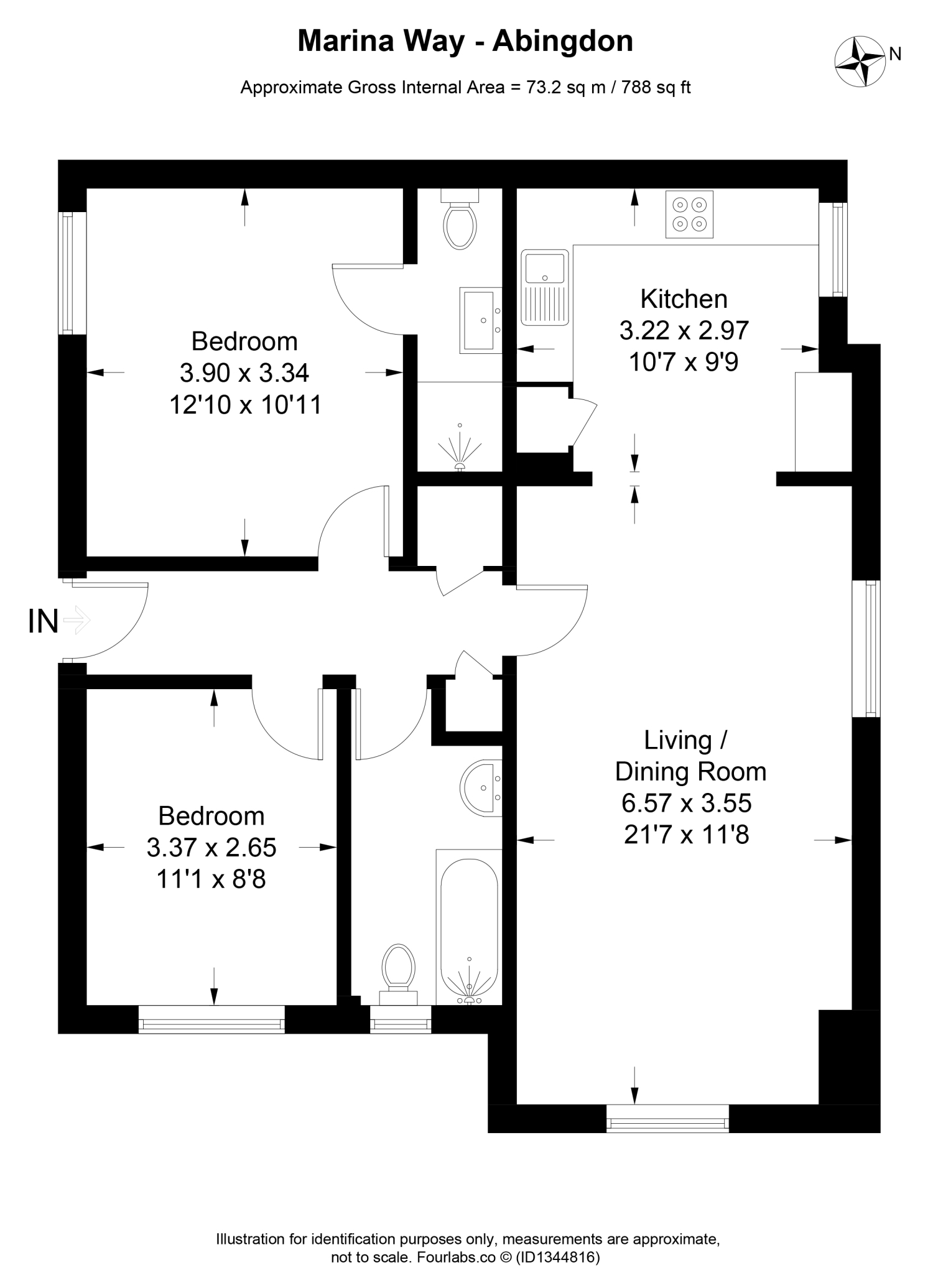 Marina Way, Abingdon floorplan