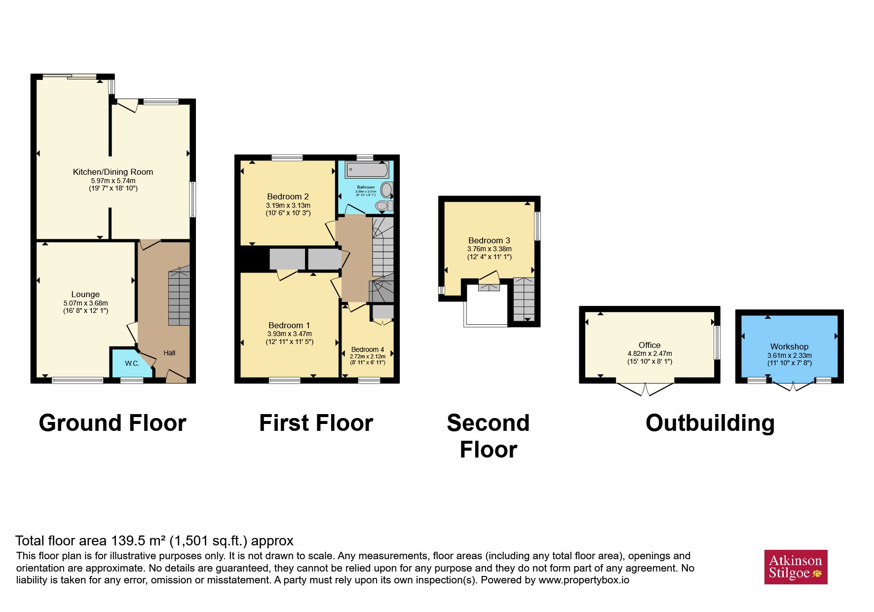 9, Blackthorn Road, Kenilworth floorplan