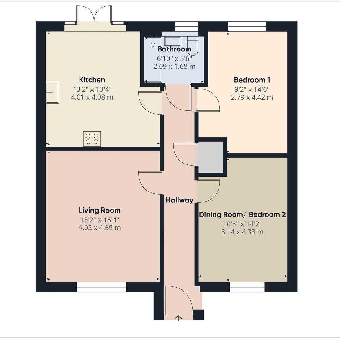 10, Morecroft Way, Rugeley floorplan