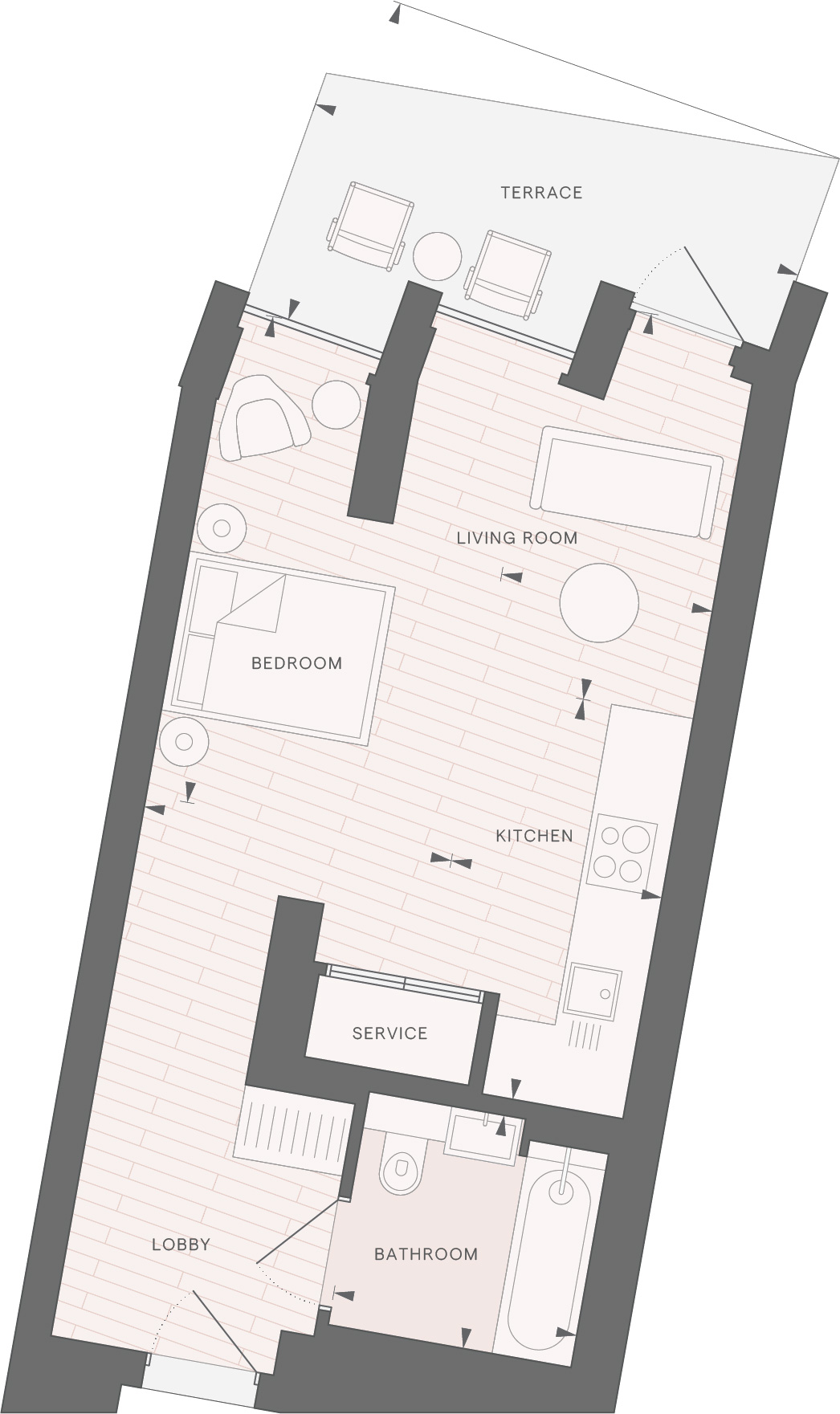 4 UPPER RIVERSIDE, Cutter Lane, London floorplan
