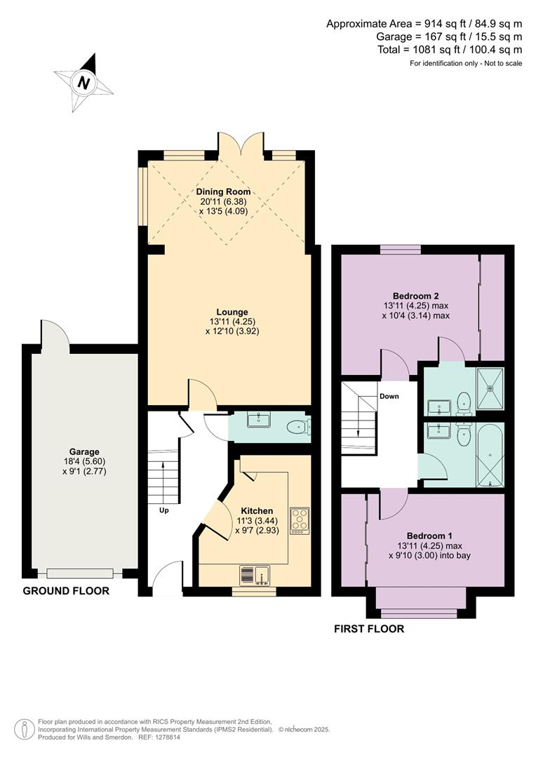 4, The Copse, Send Marsh floorplan