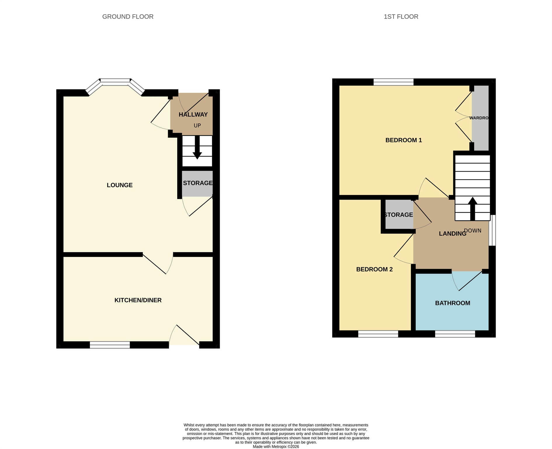 10, Braithwaite Close, Kettering floorplan