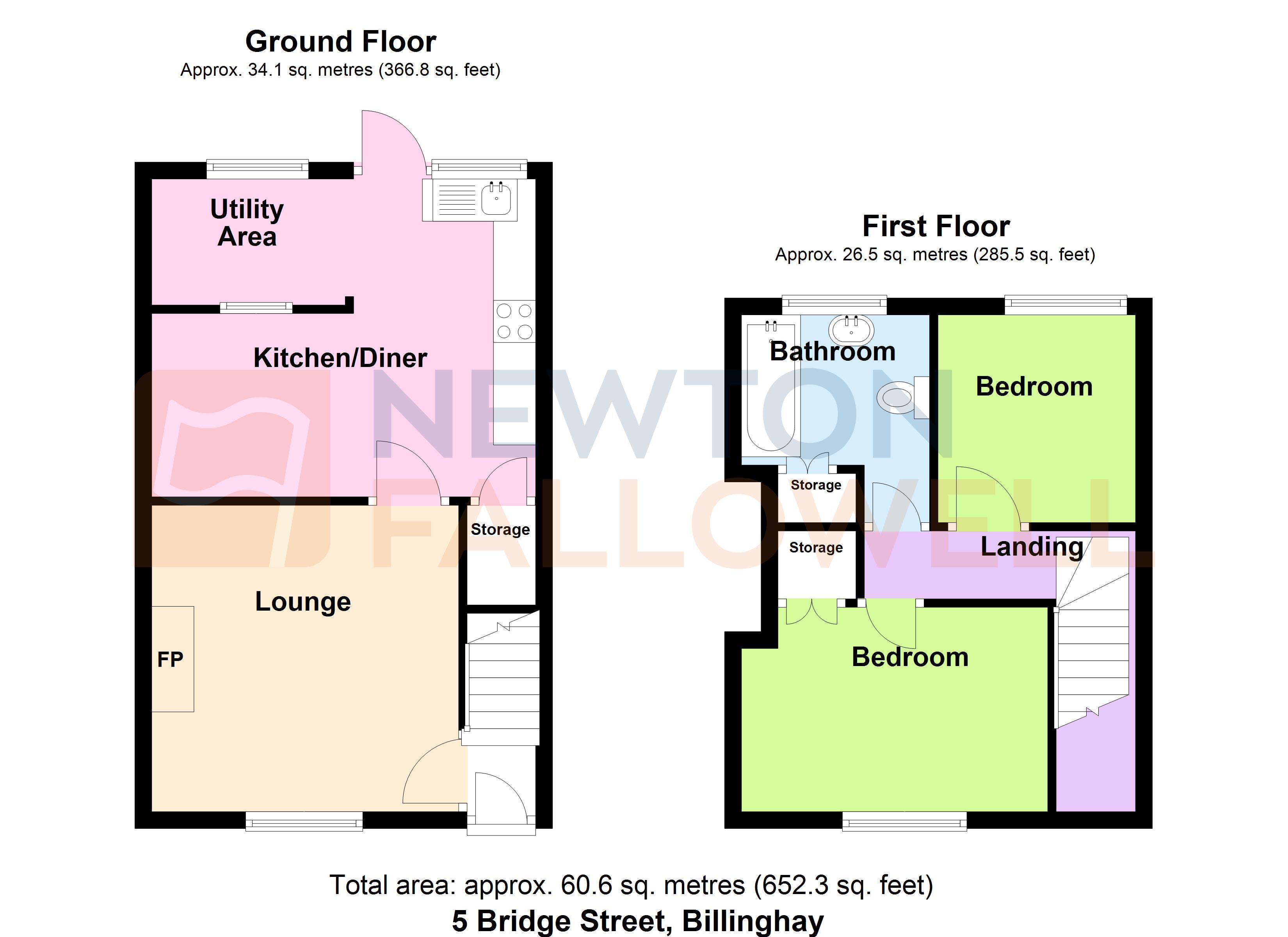 5, Bridge Street, Billinghay floorplan