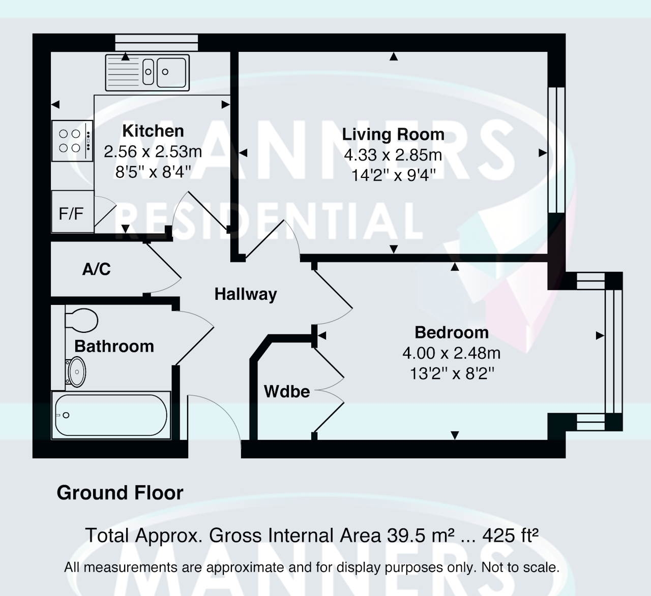 1 Bedrooms Flat to rent in Send Road, Send, Woking GU23