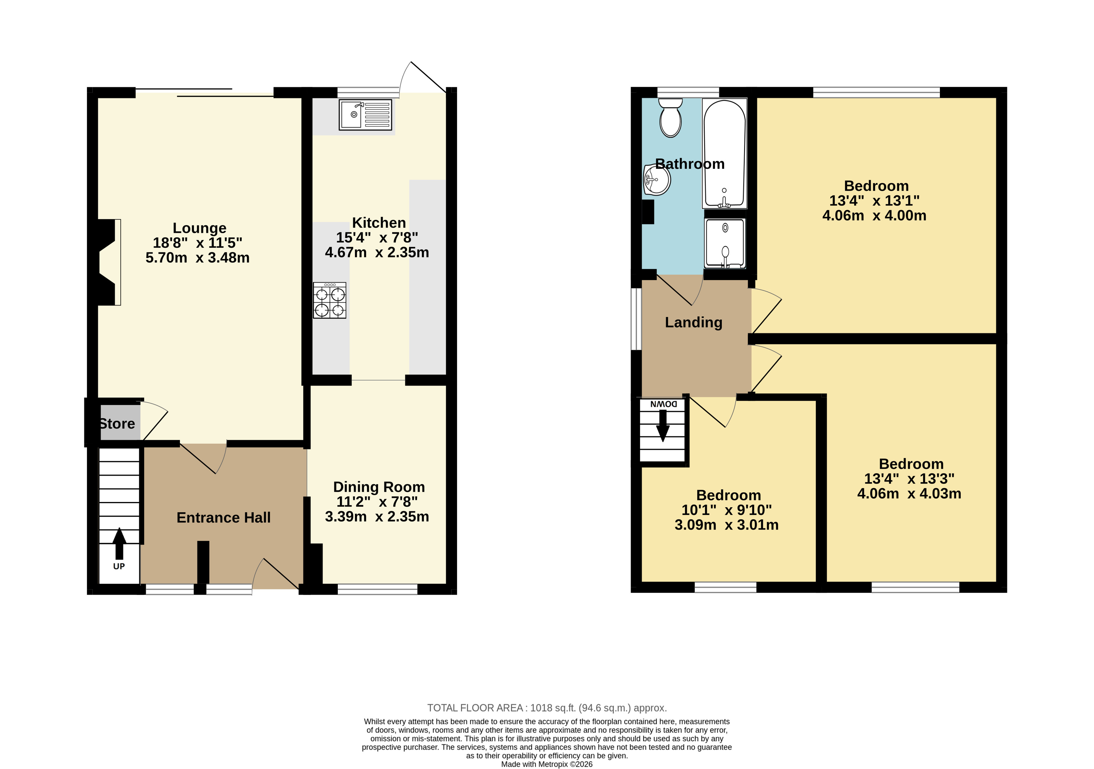 21, Oaklands Way, Canterbury floorplan