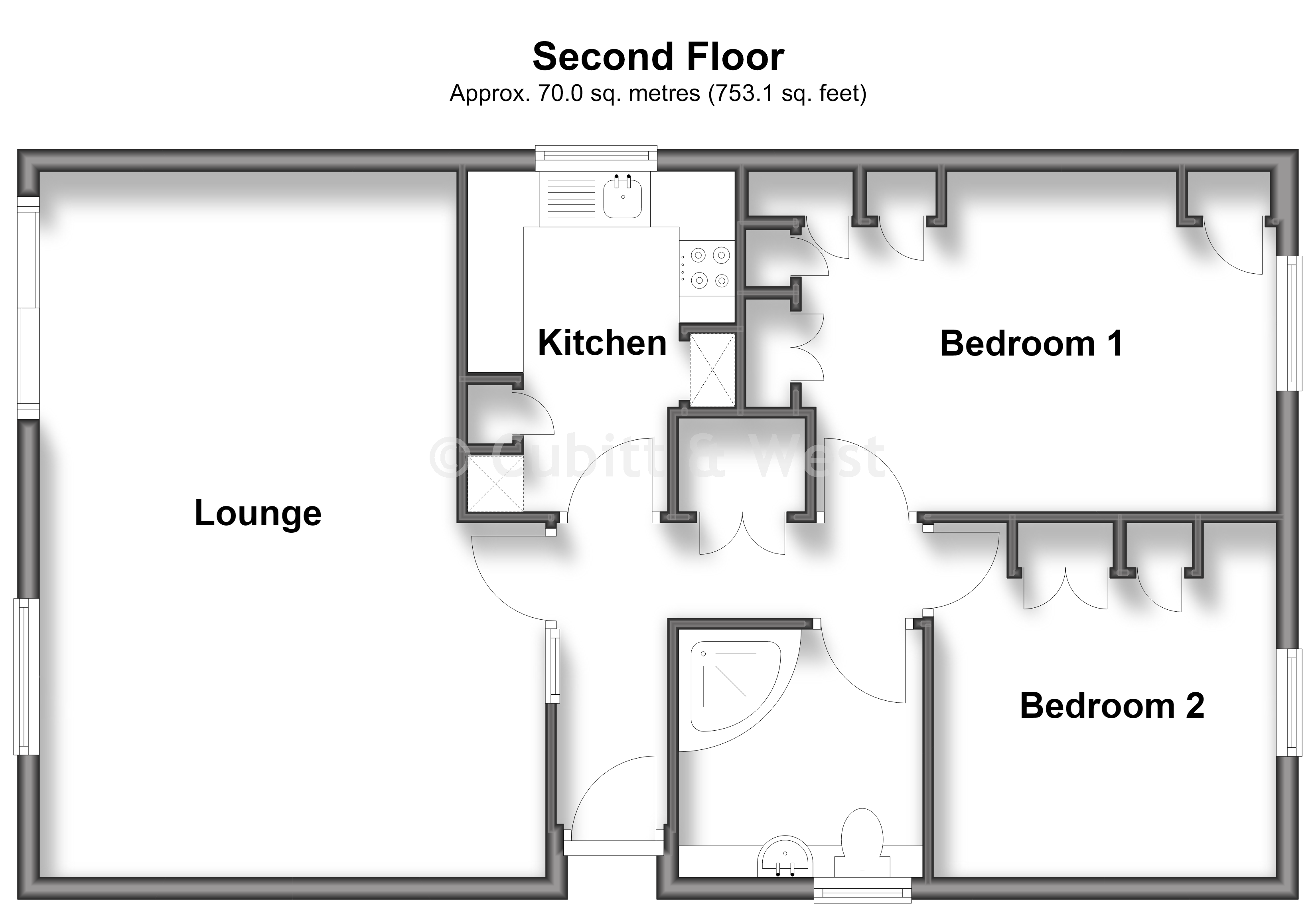 Hereford House, Goring Street, Worthing floorplan