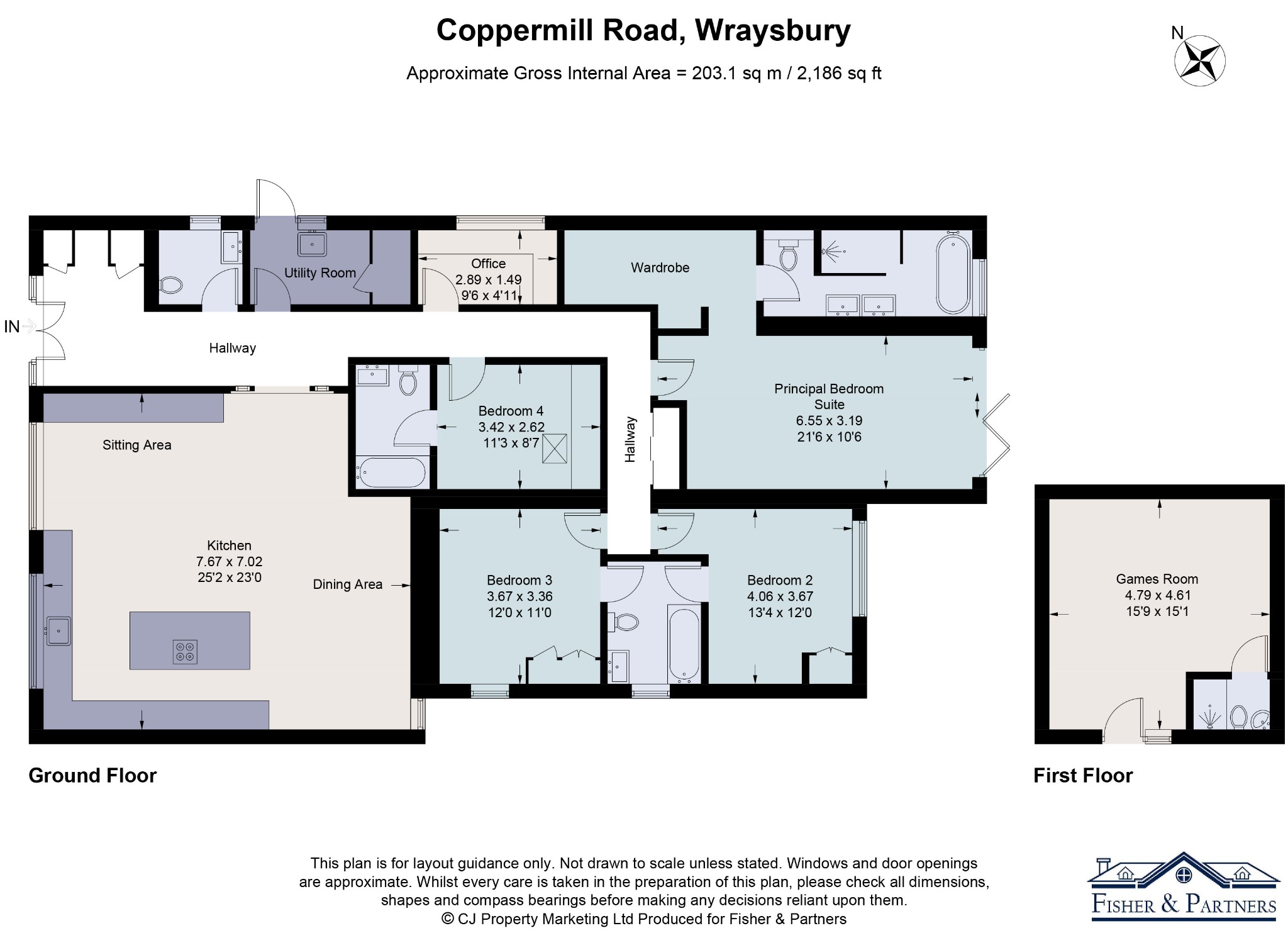 195 Coppermill Road, Wraysbury, Berkshire floorplan
