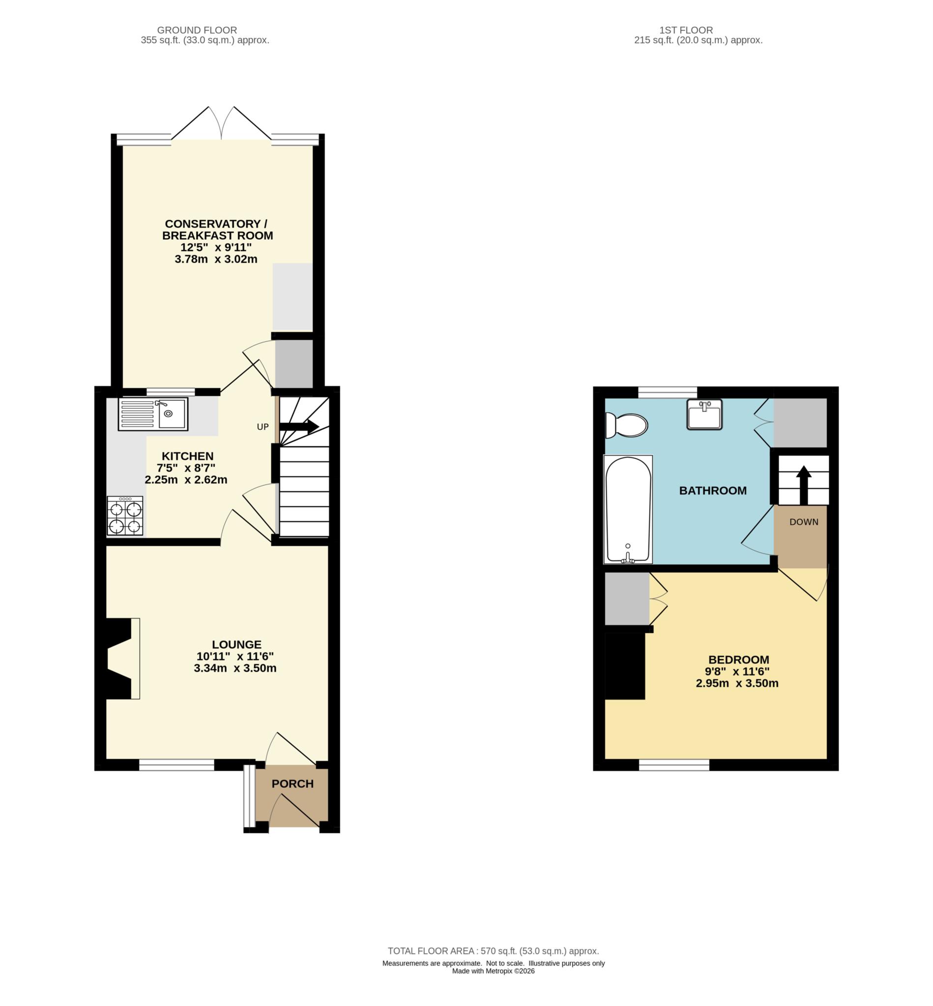 7, Commonside, High Wycombe floorplan