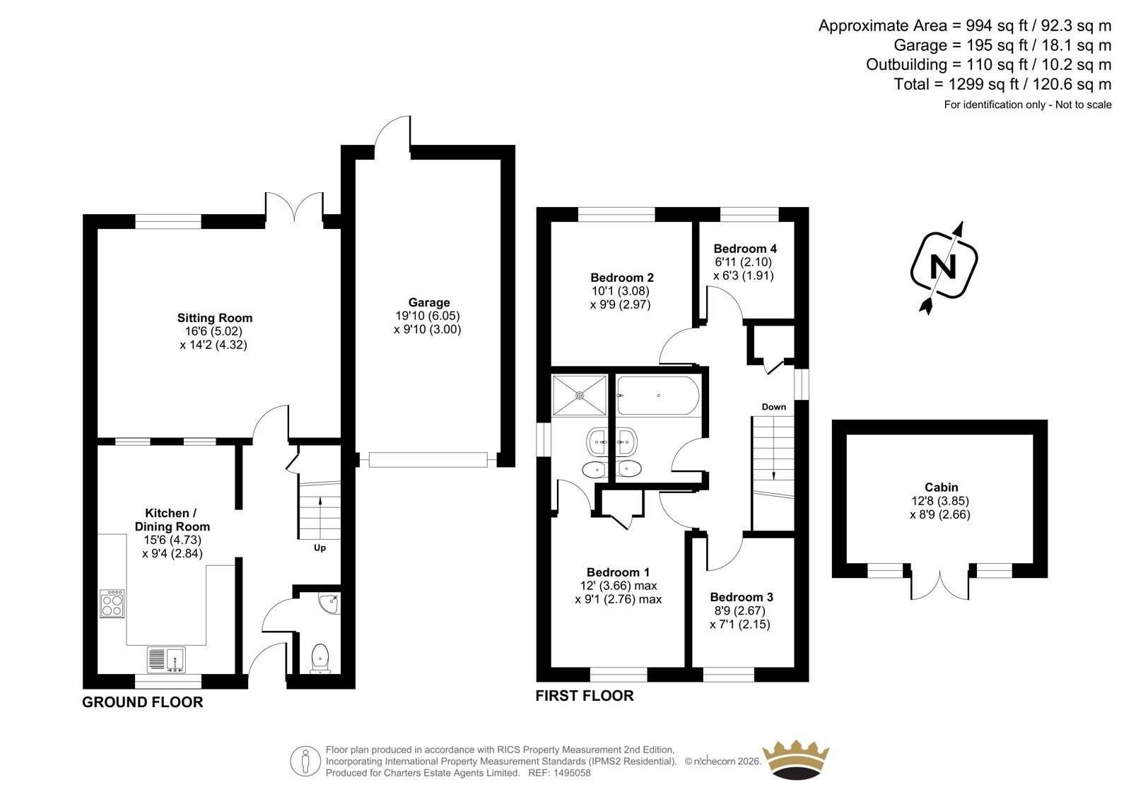 11, Hedge End Way, Southampton floorplan