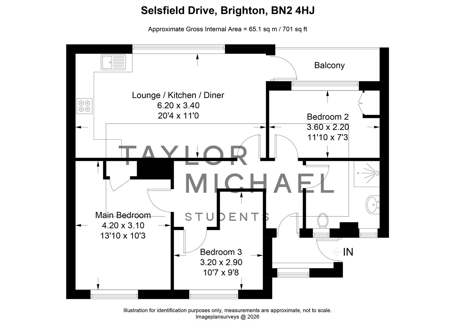 Selsfield Drive, Brighton floorplan