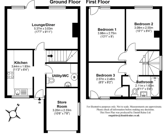 42, Ferndale Crescent, Kidderminster floorplan