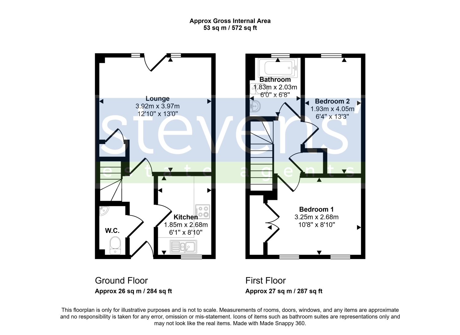 6, Vicks Meadow, Okehampton floorplan