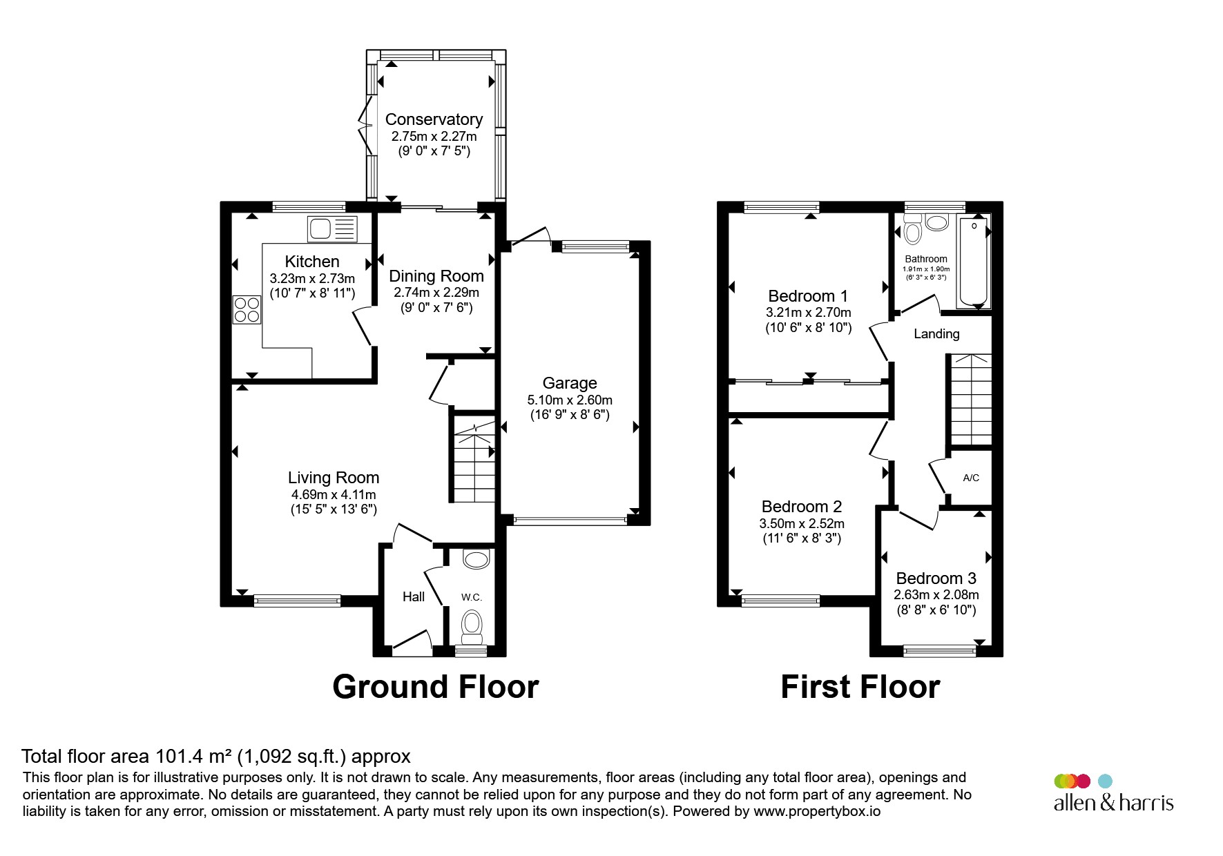 17, Blackwater Way, Didcot floorplan