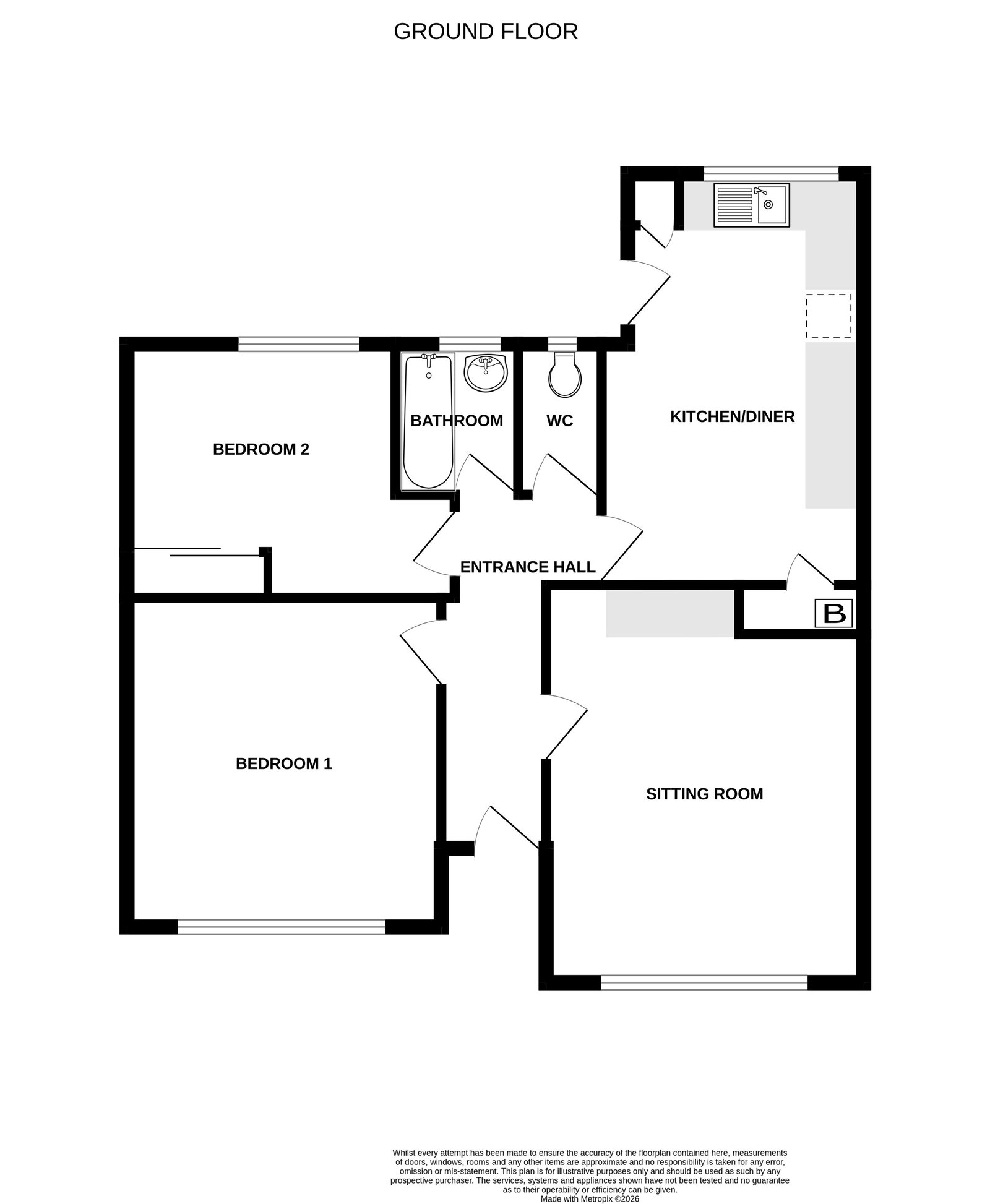 31, Luscombe Close, Newton Abbot floorplan