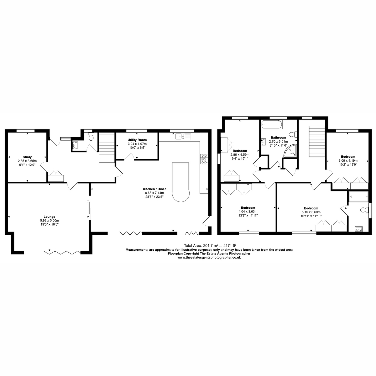 10, The Woodfines, Hornchurch floorplan