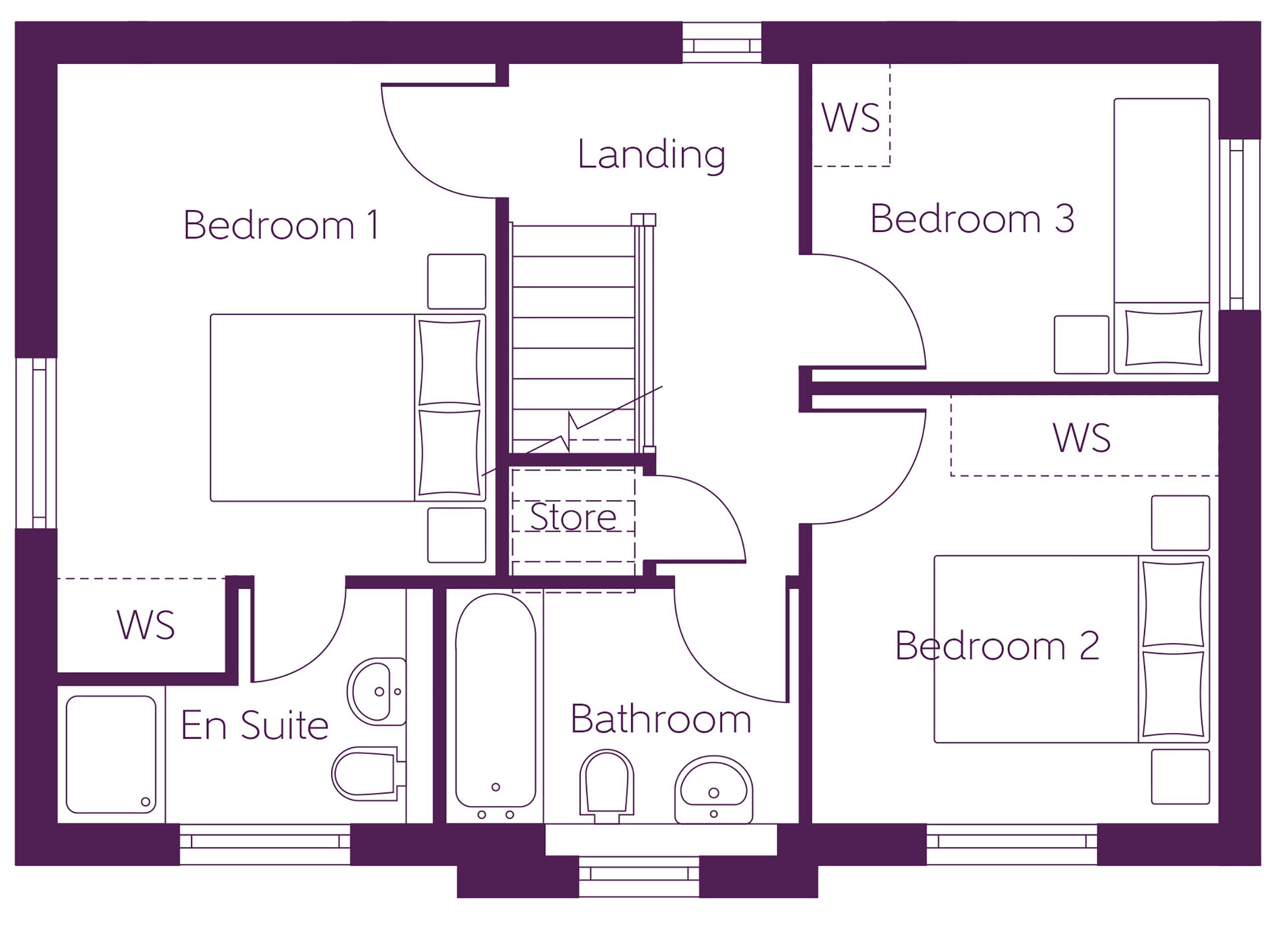 444, Williamwood Drive, Kilmarnock floorplan
