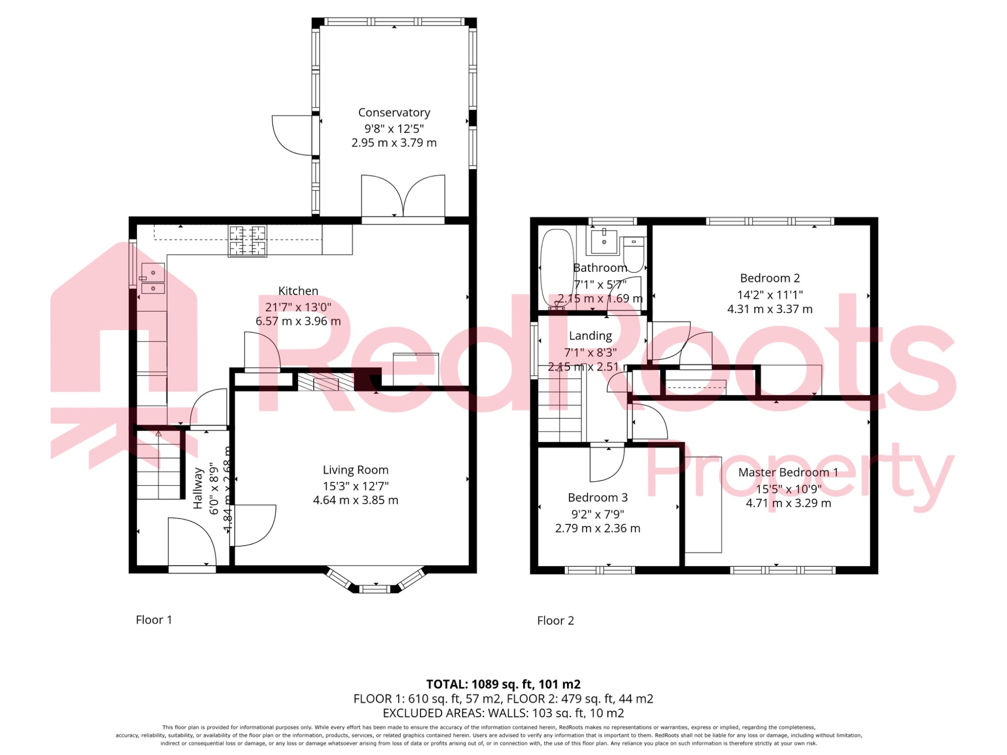 1, Chiltern Road, Doncaster floorplan