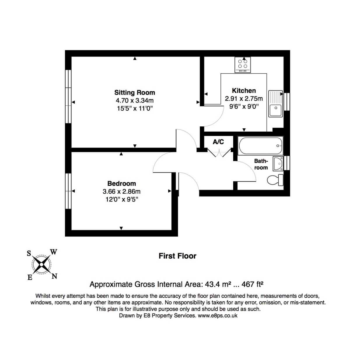 5, Millway Close, Oxford floorplan