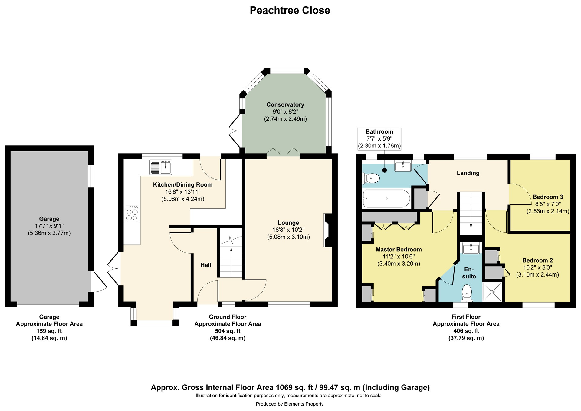 3, Peachtree Close, Preston floorplan