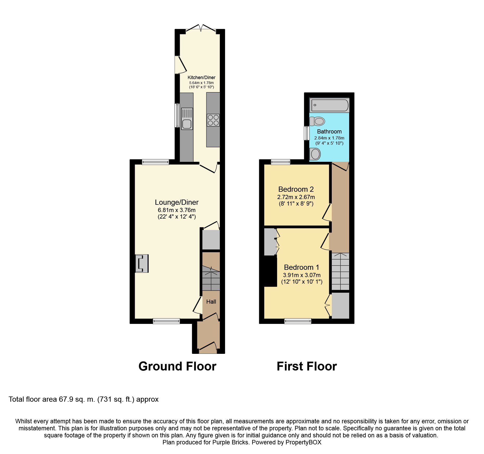 2 Bedrooms Terraced house for sale in Breach Lane, Sittingbourne ME9