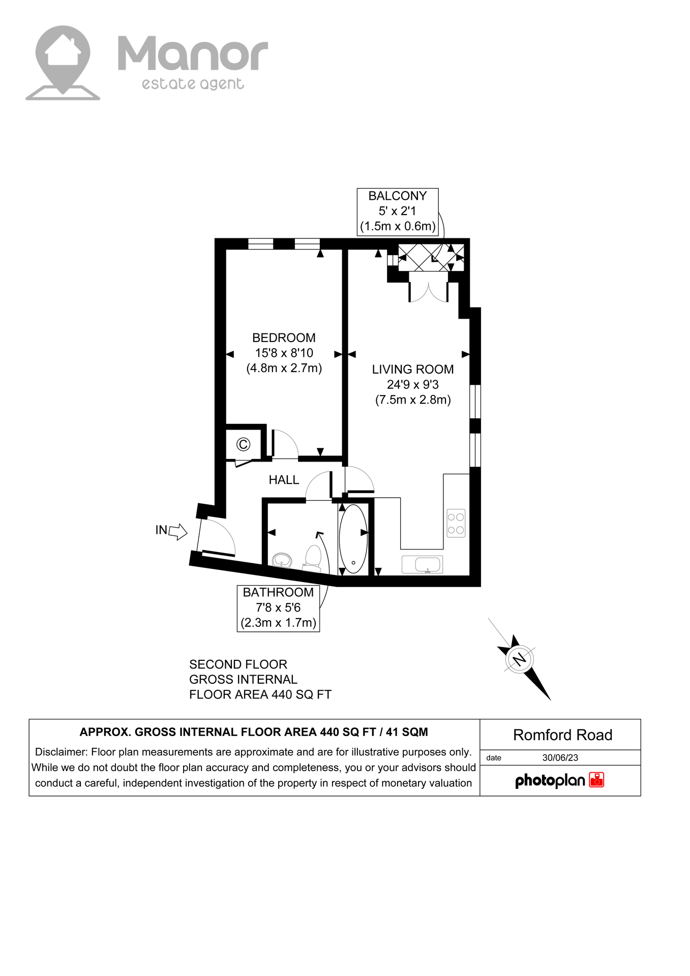 635 Romford Road, Manor Park E12, 1 bedroom flat for sale 65010011