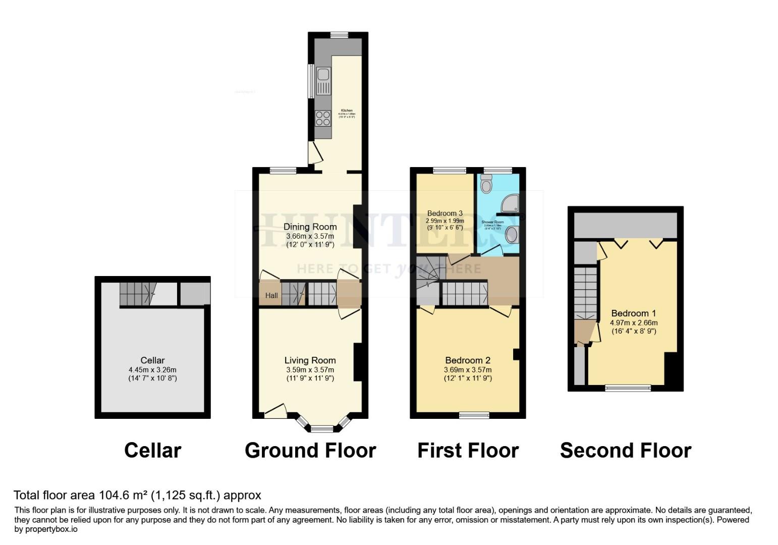 31, Meersbrook Avenue, Sheffield floorplan