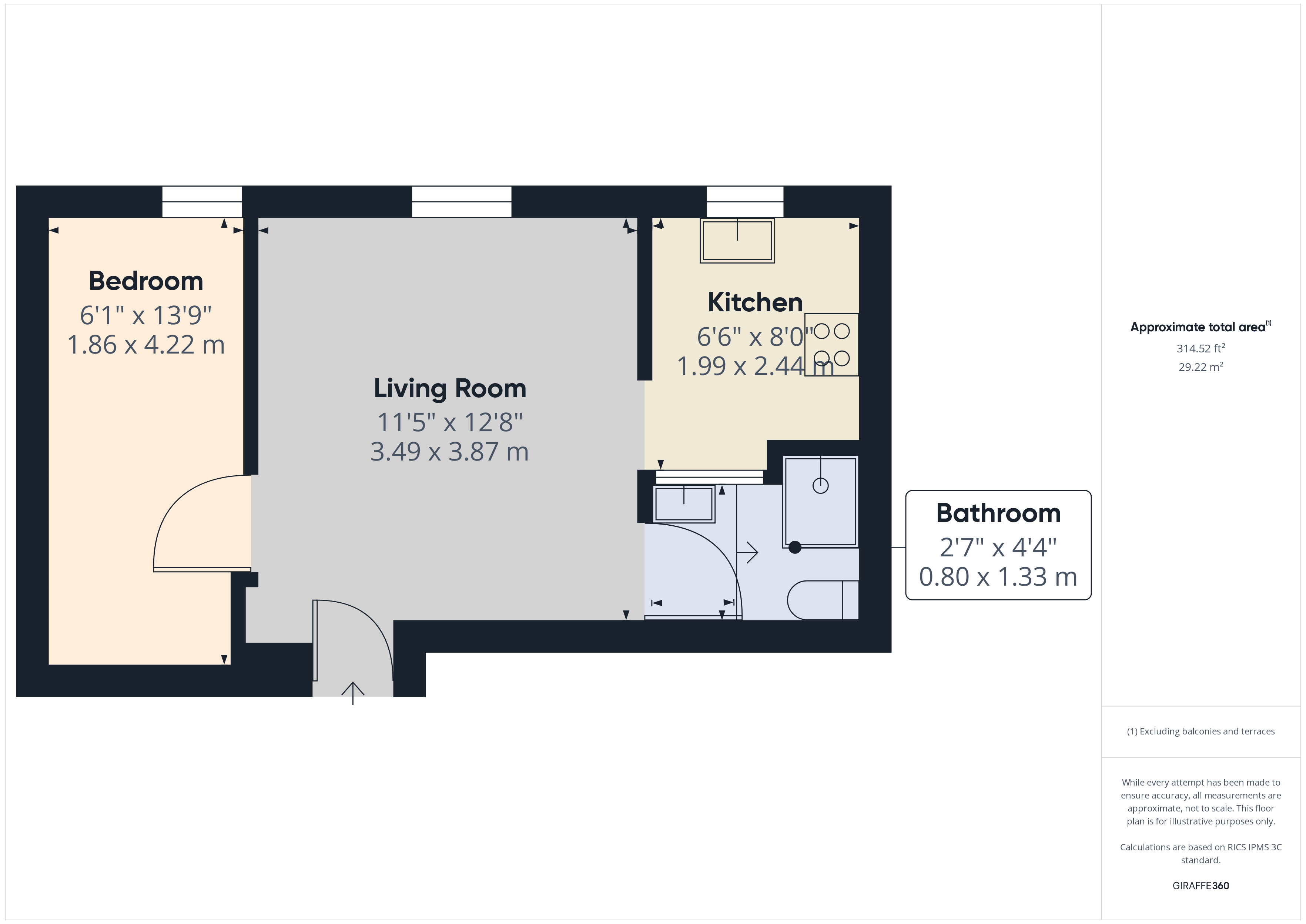 9, Dayworth Mews, Reading floorplan