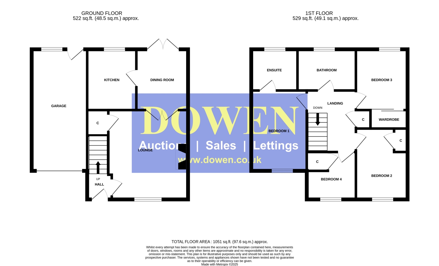 2, Church Grove, Bishop Auckland floorplan