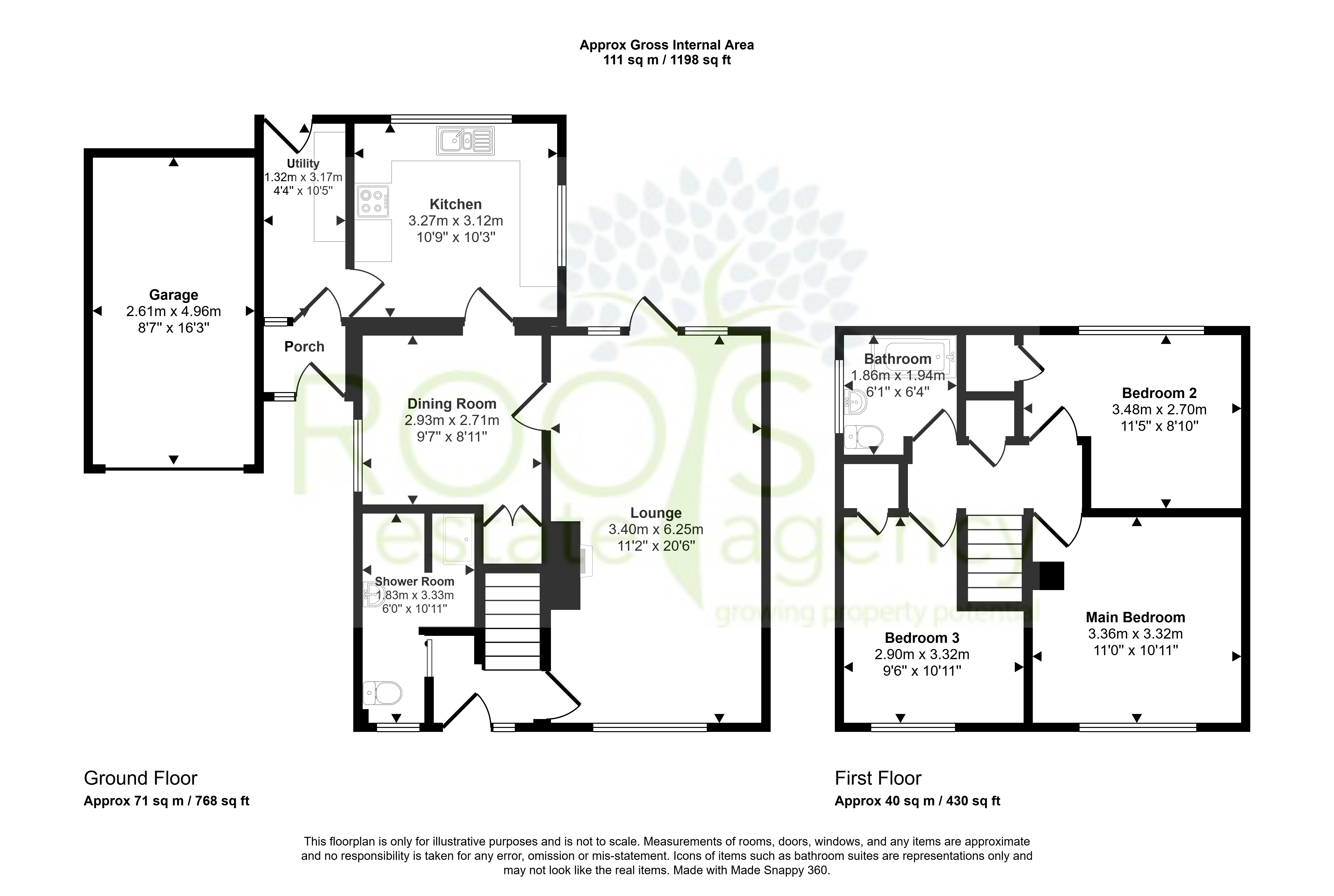 Abbey Close, Newbury, Berkshire, RG14 floorplan