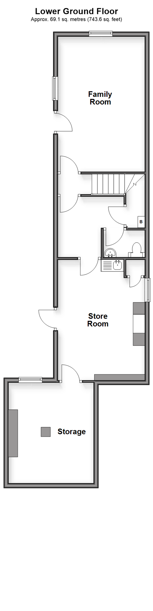 Garfield Road, Ryde floorplan