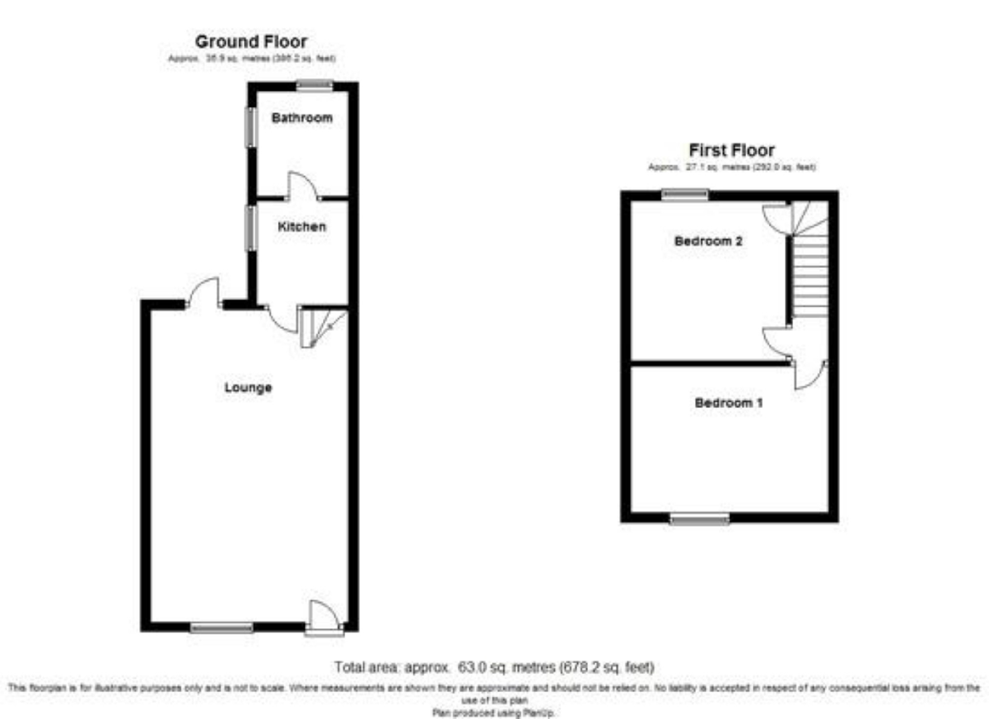 2 Bedrooms Terraced house to rent in Linden Road, Linden, Gloucester GL1