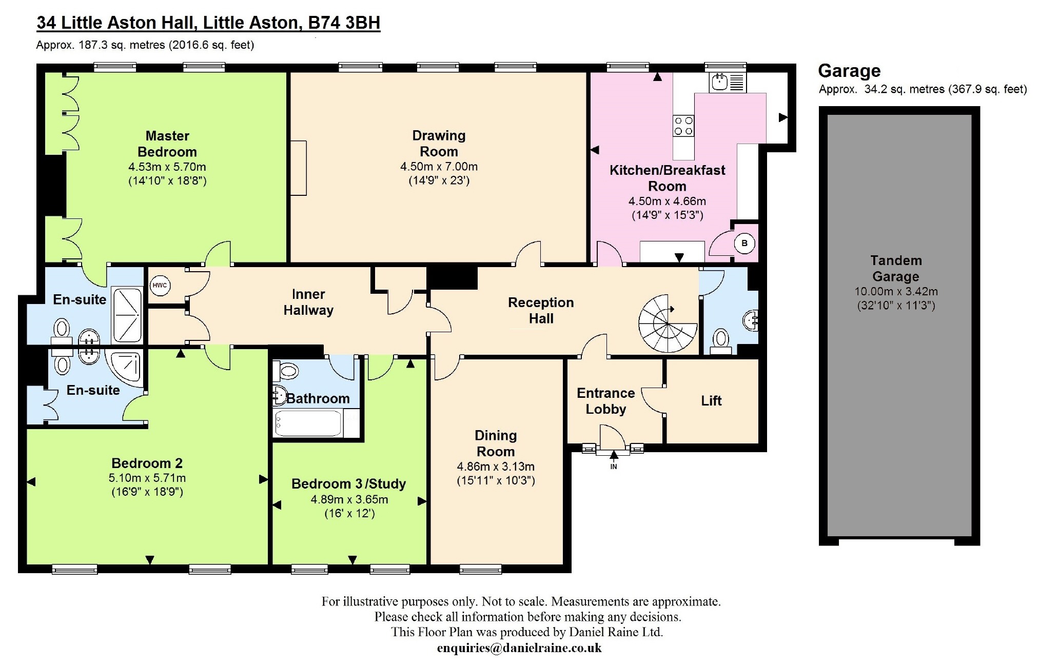 3 Bedrooms Flat for sale in Aldridge Road, Little Aston, Sutton Coldfield B74