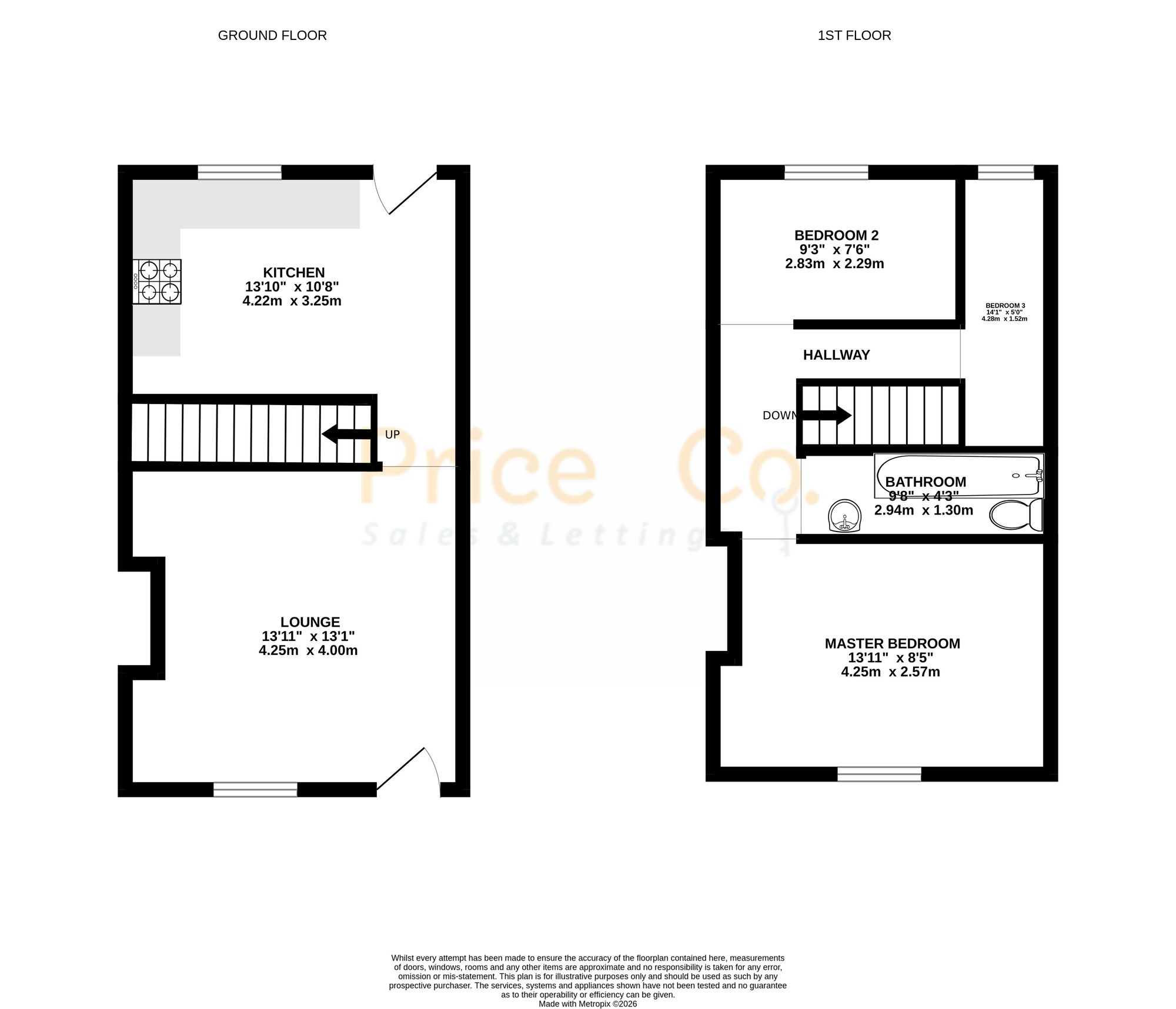 6 Harrison Street, Wigan floorplan