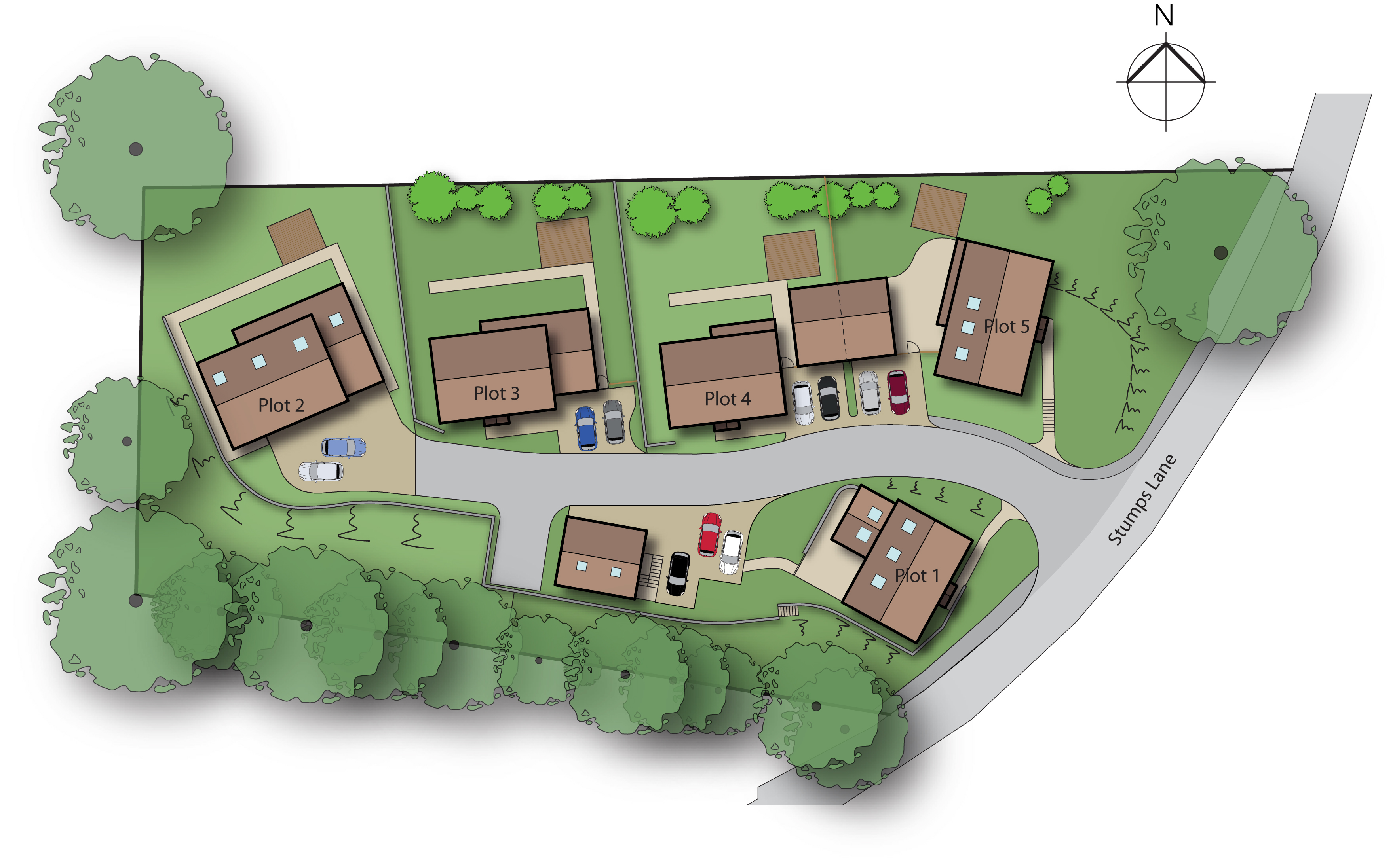 Plot 5 The Pines, Stumps Lane, Darley, Harrogate HG3, 4 bedroom detached house for sale