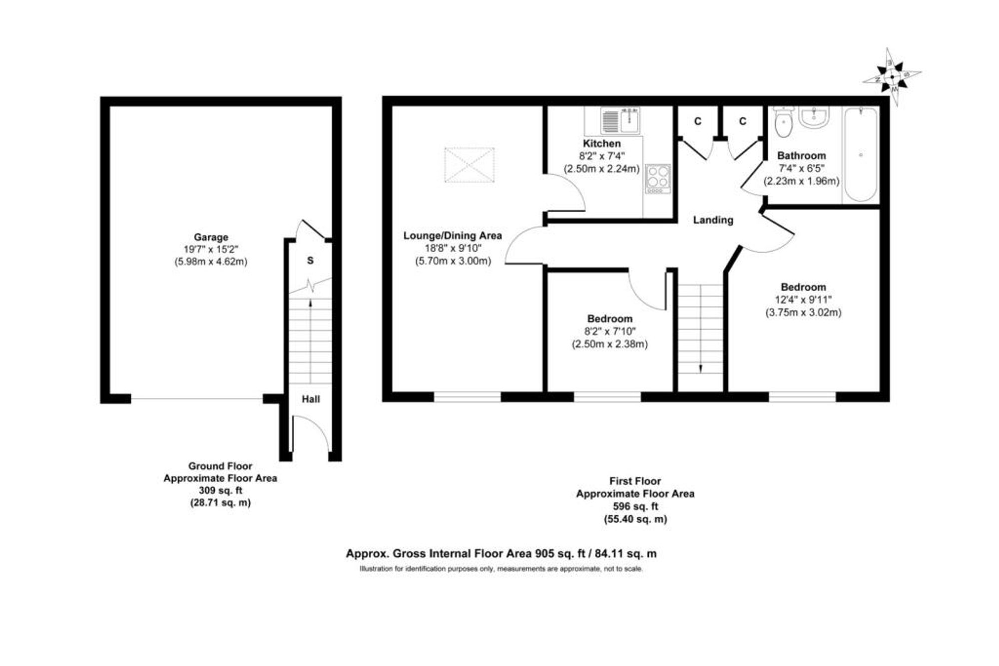 27 Brigadier Gardens, Ashford floorplan