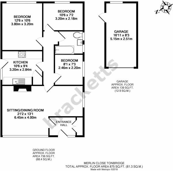 Merlin Close, Tonbridge TN10, 3 bedroom detached bungalow for sale 55598214 PrimeLocation
