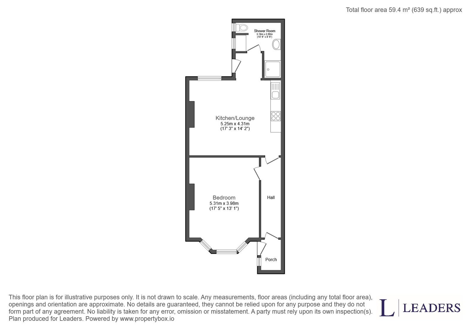 8A, College Terrace, Brighton floorplan
