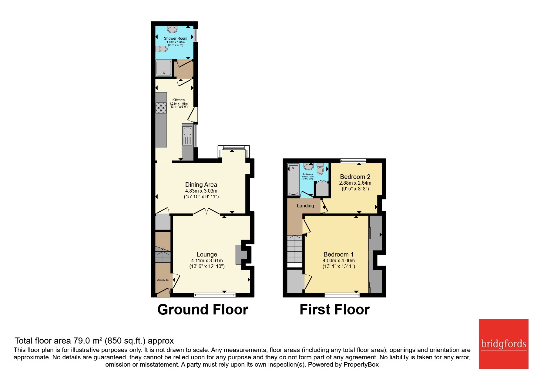 17, Staithes Lane, Cleveland floorplan