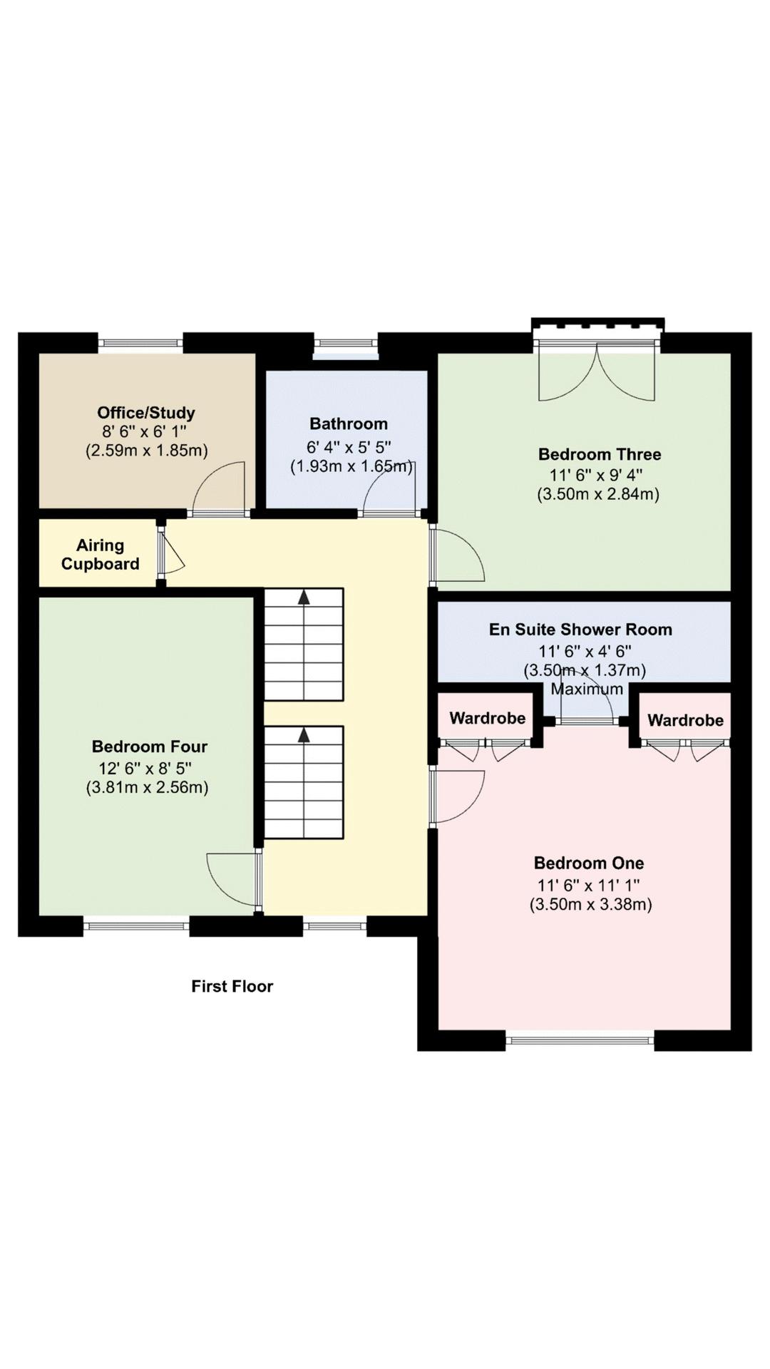 24, Portchester Heights, Fareham floorplan