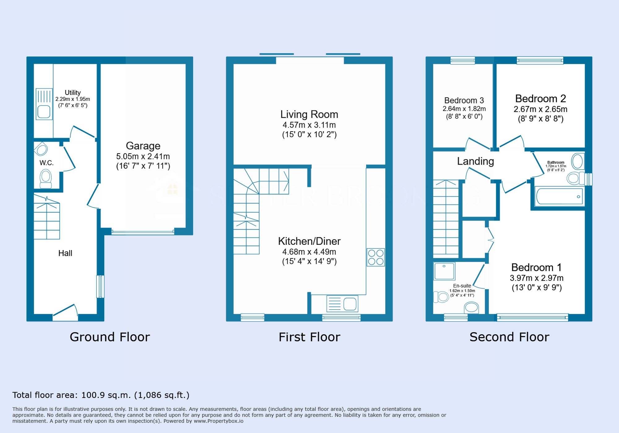 16 Pasturelands, Rossendale floorplan