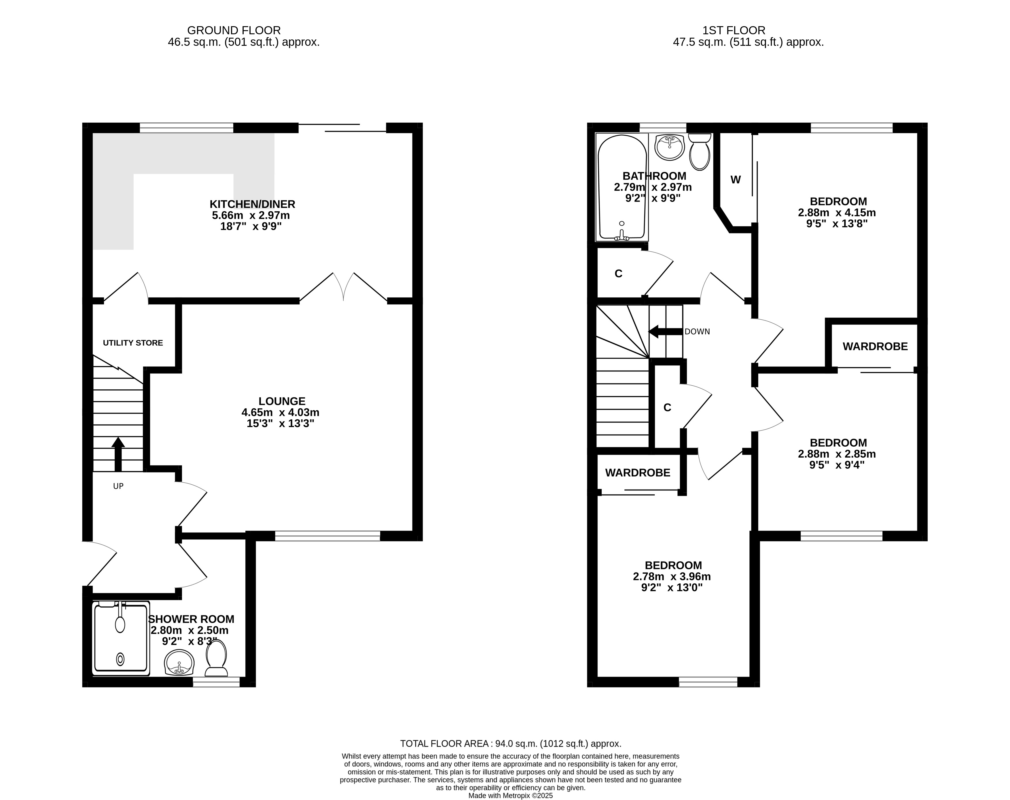 11, Malt Loan, Carnoustie floorplan