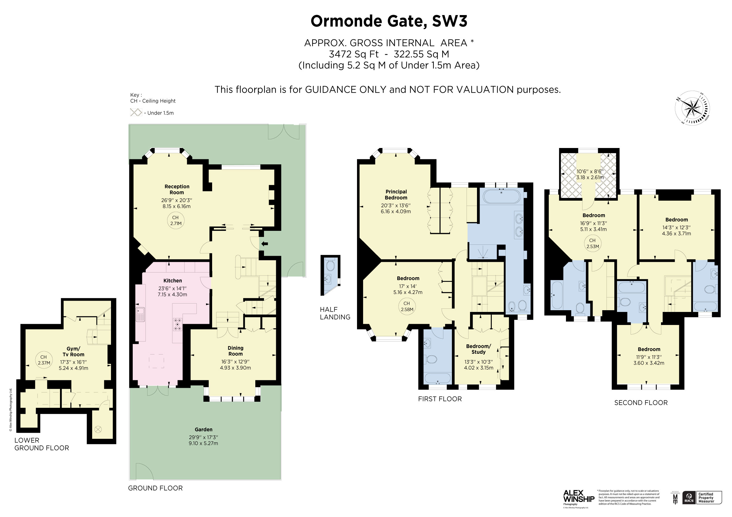 32, Ormonde Gate, London floorplan