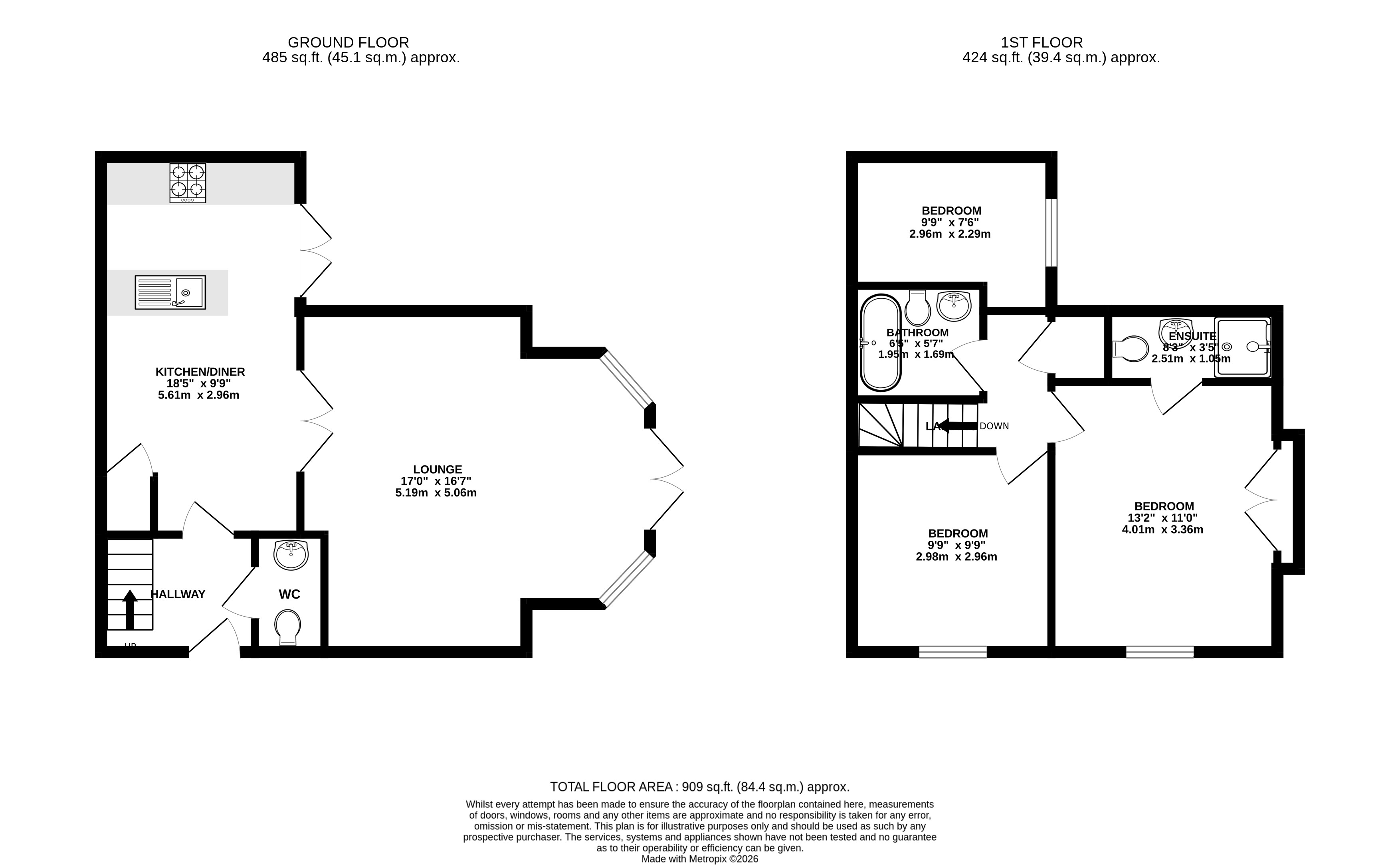 2, Buckingham Drive, Radcliffe floorplan